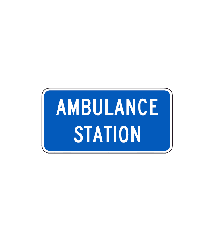 Ambulance Station Sign